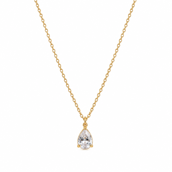 Water drop necklace