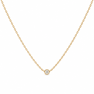 Dainty stone necklace