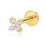 Liliy flower studs