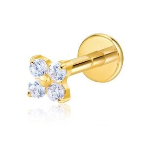 Liliy flower studs