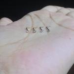 Nose bone stud