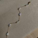 Ice blue bracelet
