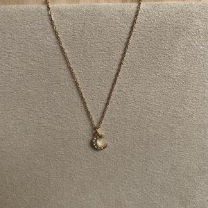 Moon stone necklace