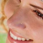 Nose bone stud